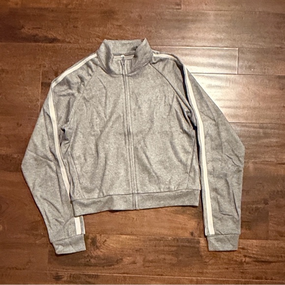 HALARA Ribbed Long Sleeve Zipper Jacket Medium - Picture 6 of 6